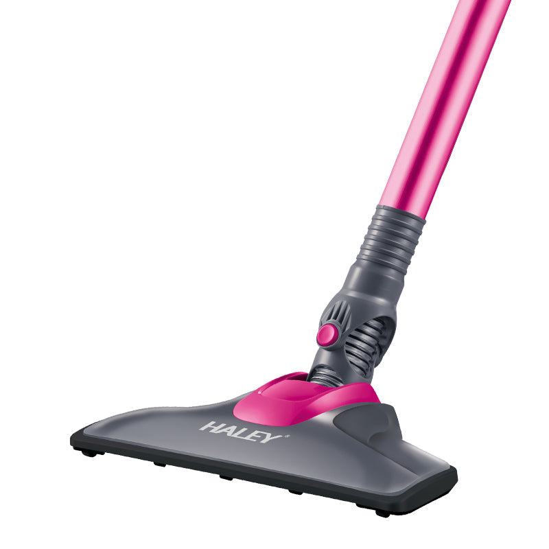 Aspirator HALEY cu băț Fără Fir, Aspirator pentru Covoare, de UZ Casnic, Compact, Puternic si Usor de Utilizat, Roz