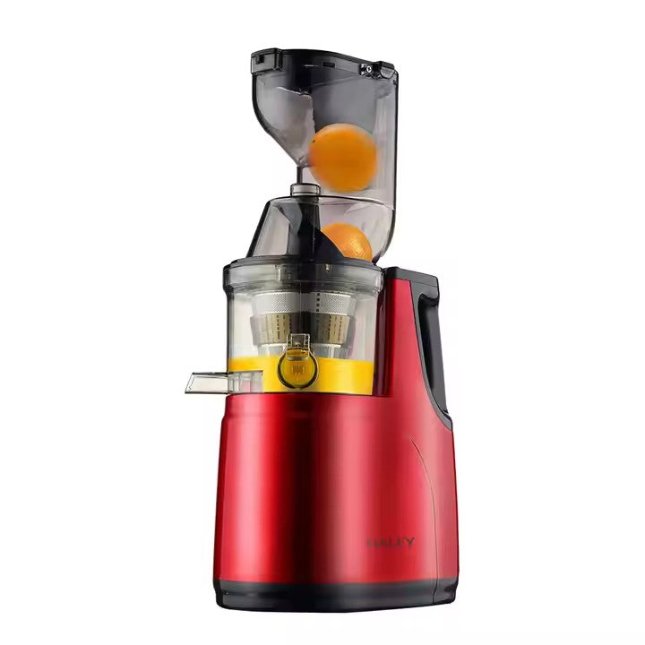 Storcator de Citrice Electric HALEY, 150W, 500ML, Eficienta Ridicata, Zgomot Redus, Functii Avansate, Roșu/Negru
