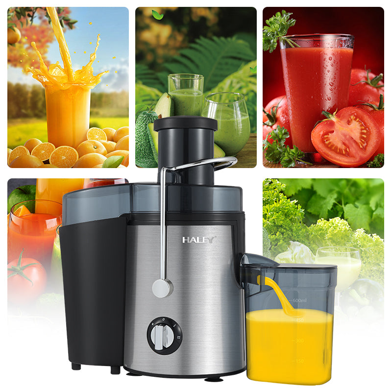Storcător de Citrice Electric HALEY 1000W – Panou Touch, Zgomot Redus, Capacitate 500ml, Motor Puternic