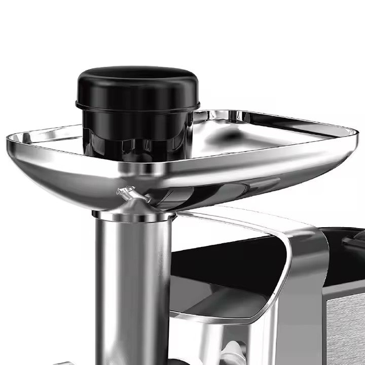 Mașină de Tocat Carne HALEY, 3000W, Unelte Metalice, Carcasă din Oțel Inoxidabil, Argintiu