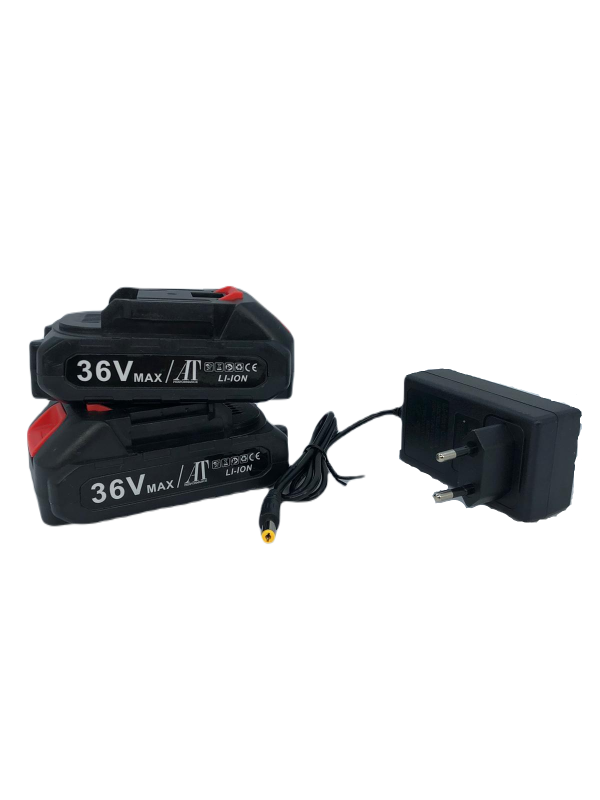 Foarfeca electrica pe acumulator pentru gradina AT PERFORMANCE®, 36 V, putere maxim 800 W, valiza de transport, taiere maxim 25 mm, contine: 2 acumulatori 2.0 Ah + incarcator + valiza transport.