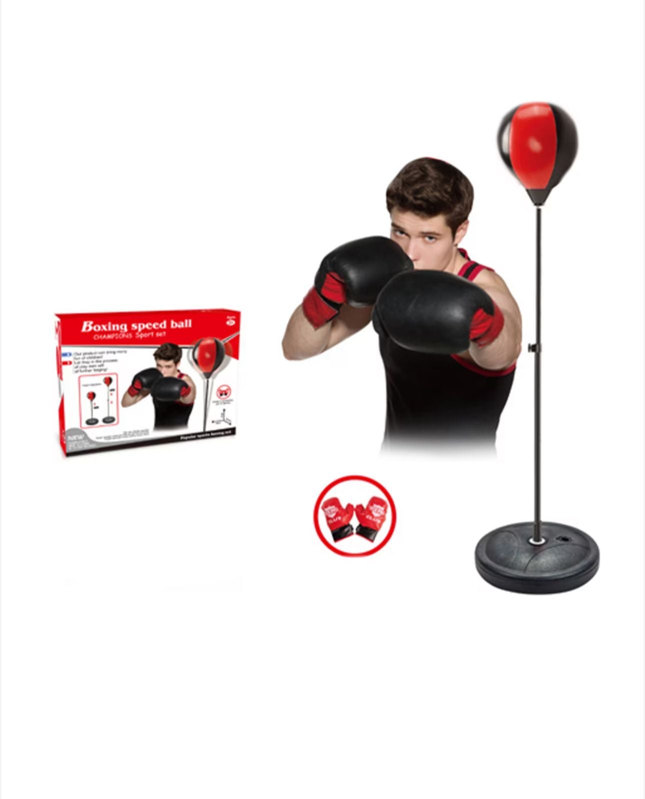 Sac box cu suport metalic și mănuși, Robentoys