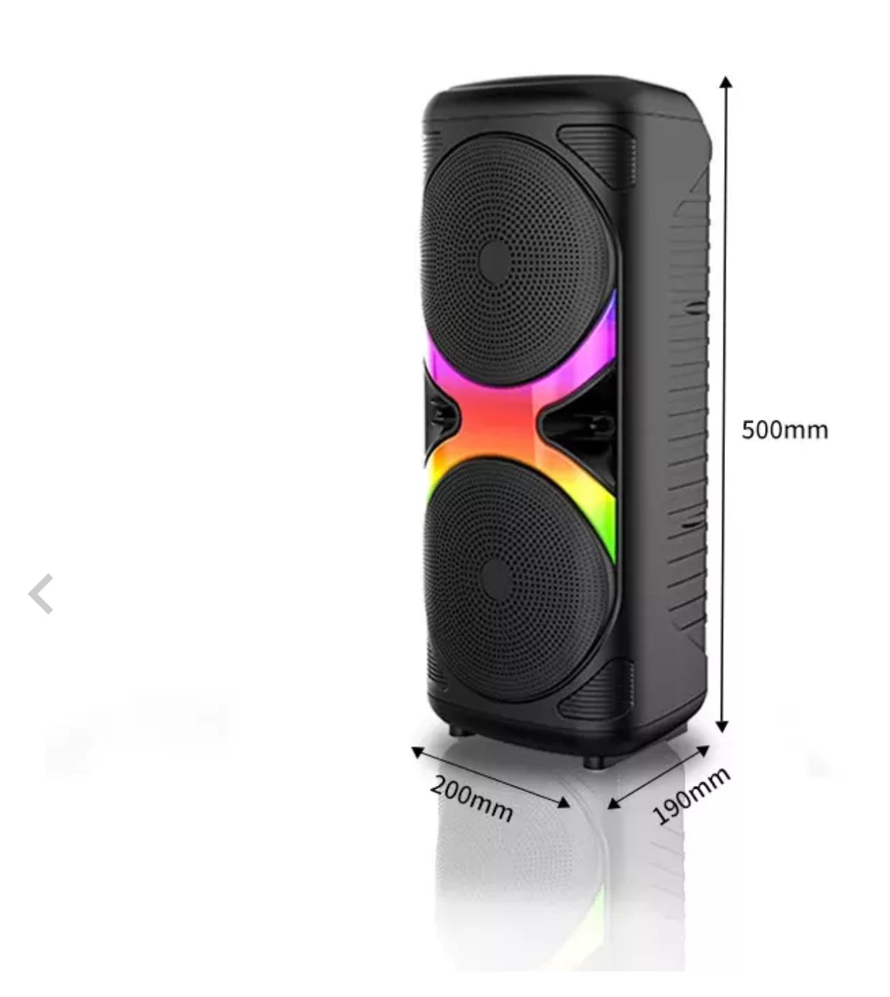 Boxă Portabilă ABS6206 BT microfon 90W P.M.P.O 50cm