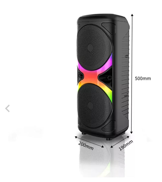 Boxă Portabilă ABS6206 BT microfon 90W P.M.P.O 50cm