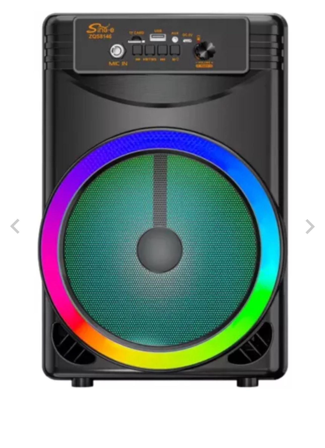 Boxă portabilă ZQS8146 48W P.M.P.O USB BT AUX FM microfon
