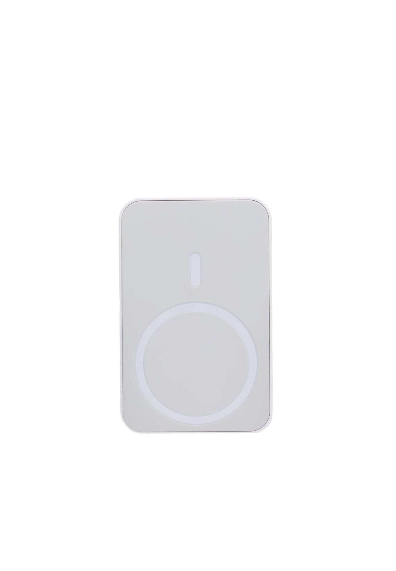 Baterie Externă Wireless Vitse Slim by Vitse 5.000 mAh, Compatibilă iPhone 12-15 Pro si Android, Power Bank fast charger, incărcare Wireless QI 15W, Portabilă, Cablu Type-C, Alb
