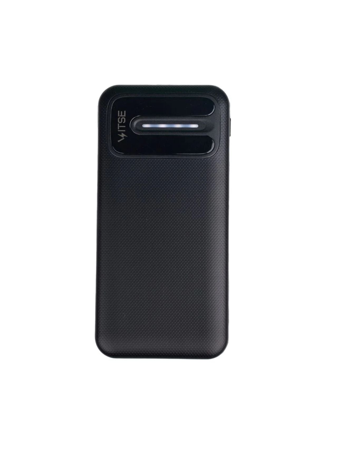 Baterie Externă Wireless Vitse Slim by Vitse 10.000 mAh, Compatibilă iPhone si Android, Power Bank fast charger, Portabila, Cablu Type-C, Negru