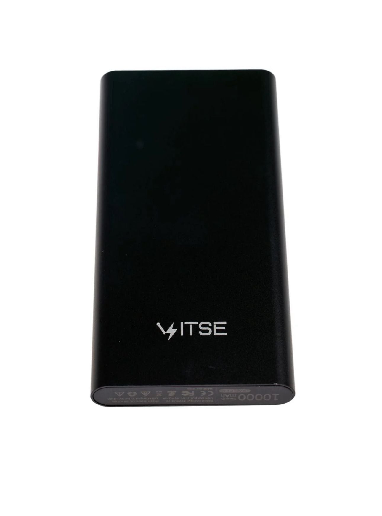 Baterie Externă Power Bank din aluminiu 10000 mAh - Powerflat, Titanium