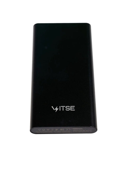 Baterie Externă Power Bank din aluminiu 10000 mAh - Powerflat, Titanium