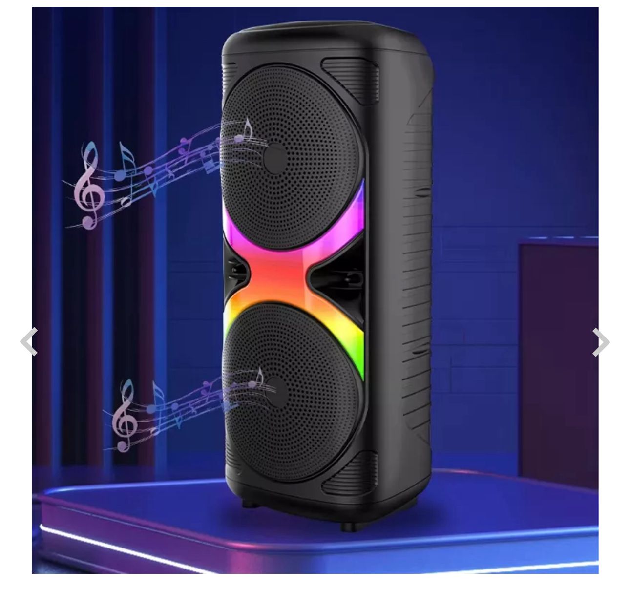 Boxă Portabilă ABS6206 BT microfon 90W P.M.P.O 50cm