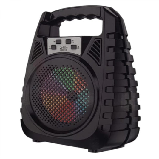 Boxa portabila ZQS6148, Bluetooth, LED multicolor