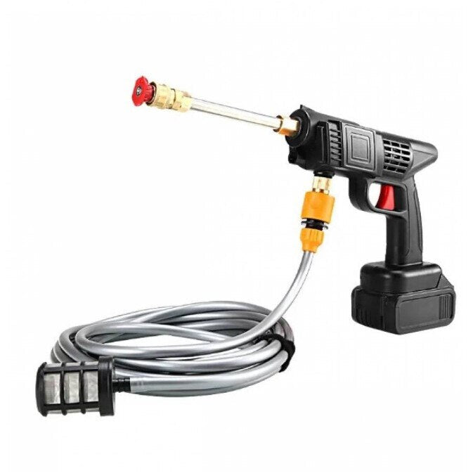 Set aparat de spalare presiune cu acumulator 48V, AT PERFORMANCE, 25 Bari, 8L/min